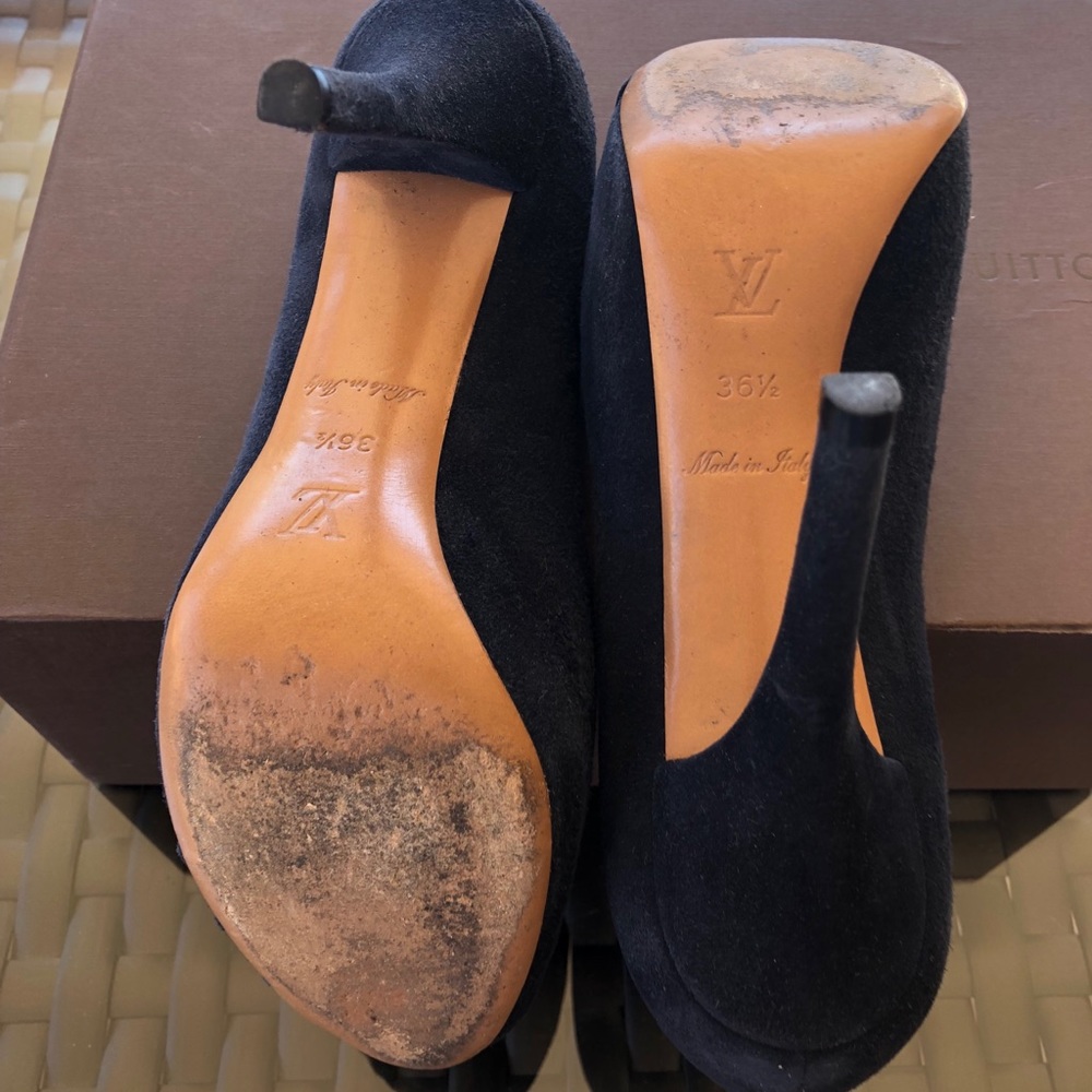 Louis vuitton navy blue shoes - Picture 7 of 7